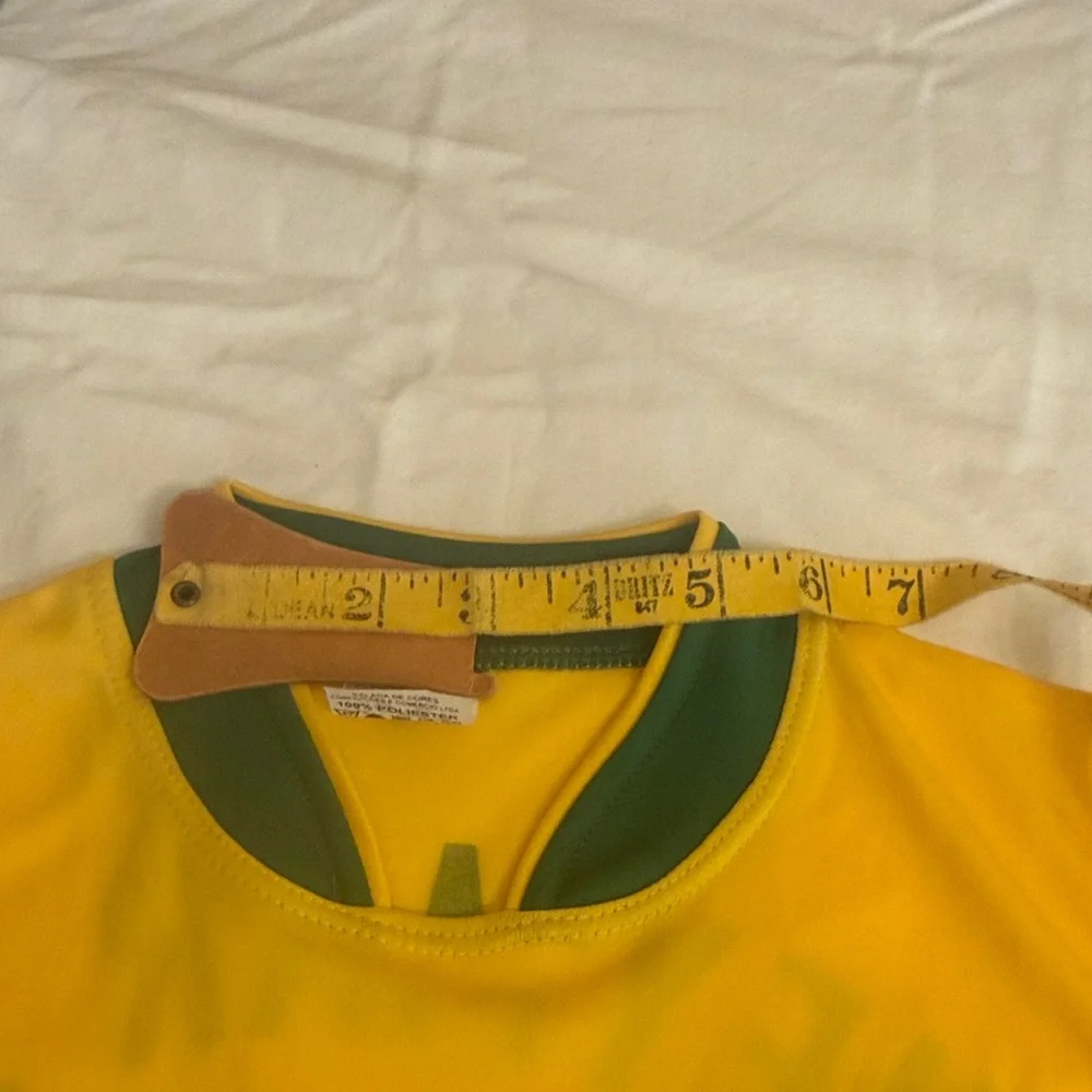Kids Brazil Soccer Neymar Jr. Jersey - Yellow & Green - Picture 9 of 9